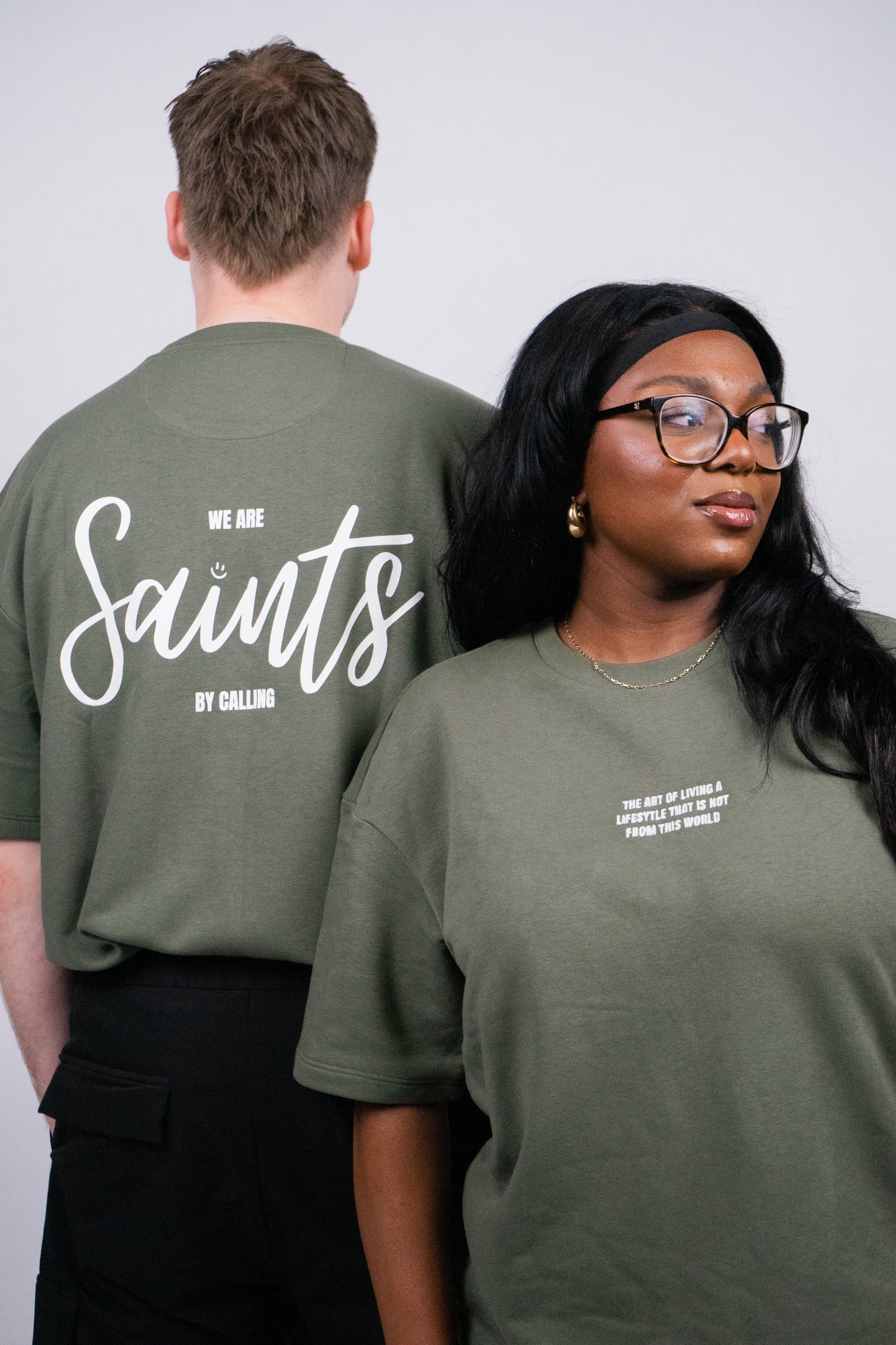 The "Saints" Heavy Tee